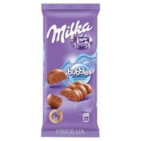 Milka Шоколад молочный Bubbles пористый 80 г
