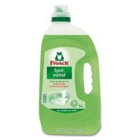 Frosch Жидкость для мытья посуды Зеленый Лимон 5 л