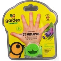 Gardex Браслет от комаров Baby с тремя сменными картриджами