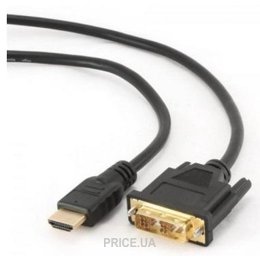 Кабель, адаптер DVI, HDMI, VGA Cablexpert CC-HDMI-DVI-0.5M
