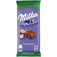 Фото Milka Шоколад молочный с орехом 90 г