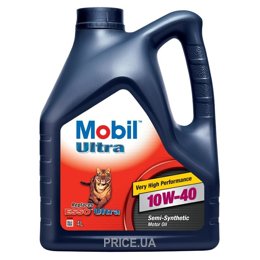 Моторное масло MOBIL Ultra 10W-40 4л