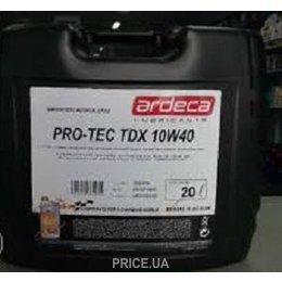 Моторное масло Ardeca Pro-Tec TDX 10W-40 20л