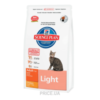 Hill&#039;s Science Plan Feline Adult Light курица 1,5 кг