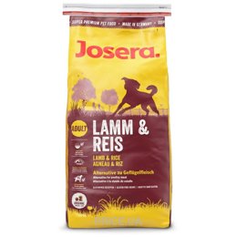 корм для собак Josera Lamb and Rice 15 кг
