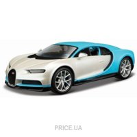 Maisto Bugatti Chiron Бело-голубой (32509)