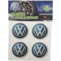 Наклейка TERRAPLUS на колпаки и диски Volkswagen 5