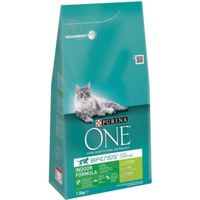 ONE Корм Purina One Indoor Formula с индейкой и зл