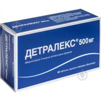 Детралекс №60 таблетки 450 мг/50 мг Servier