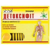 Фото Детоксифит по 1.5 г №20 в фил.-пак. сбор Другое