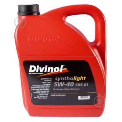 Моторное масло Divinol Syntholight 505.01 5W-40 5л